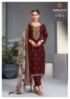 Pashan Vol 6 By Suryajyoti Jaam Satin Dress Material Wholesalers In Surat
